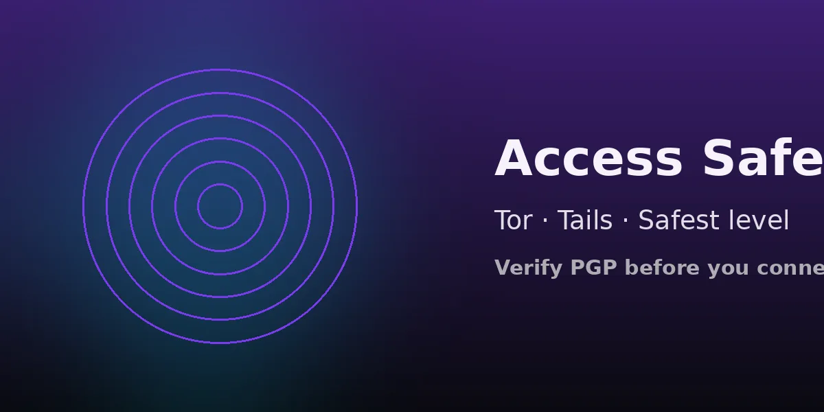 How to access Vortex Market safely